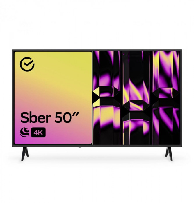Телевизор Sber SDX-50U4010B Ultra HD 50" UHD 4K