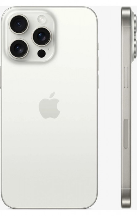Смартфон Apple iPhone 15 Pro Max 256GB Белый (White Titanium) DualSim