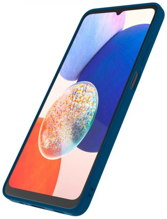 Чехол защитный "vlp" Silicone Case для Samsung Galaxy A24 темно-синий
