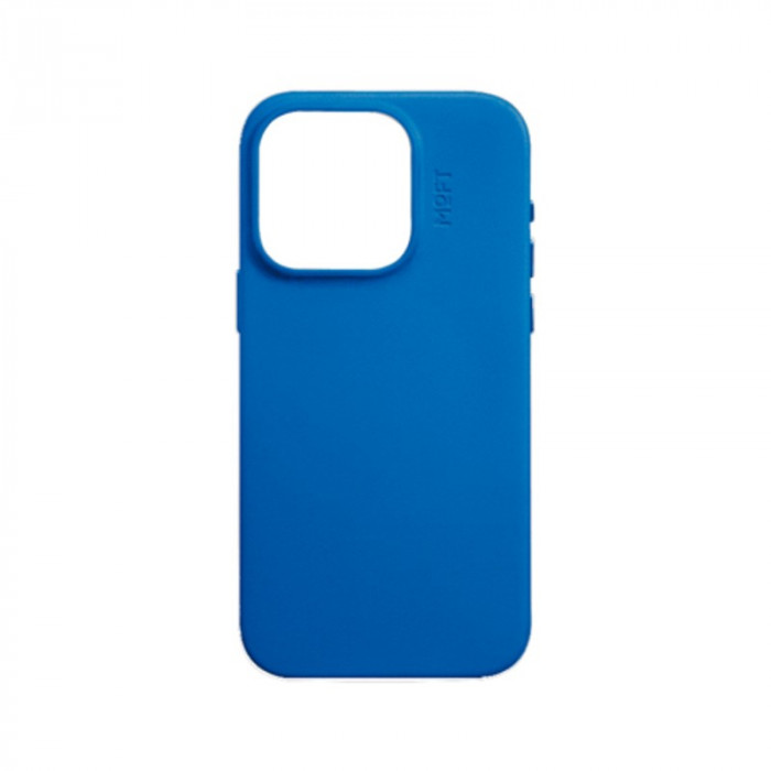 Чехол из веганской кожи с поддержкой MagSafe MOFT Snap Case MOVAS для iPhone 15 Pro Сапфир (Sapphire)