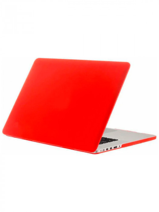 Чехол-накладка HardShell Case для Apple MacBook Air 13.6" A2681 Красная