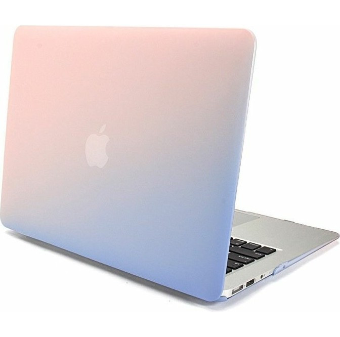 Чехол-накладка HardShell Case для Apple MacBook Air 13.6" A2681 Радужная