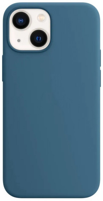 Чехол Silicone Case для iPhone 13 Темно синий (Blue Jay)