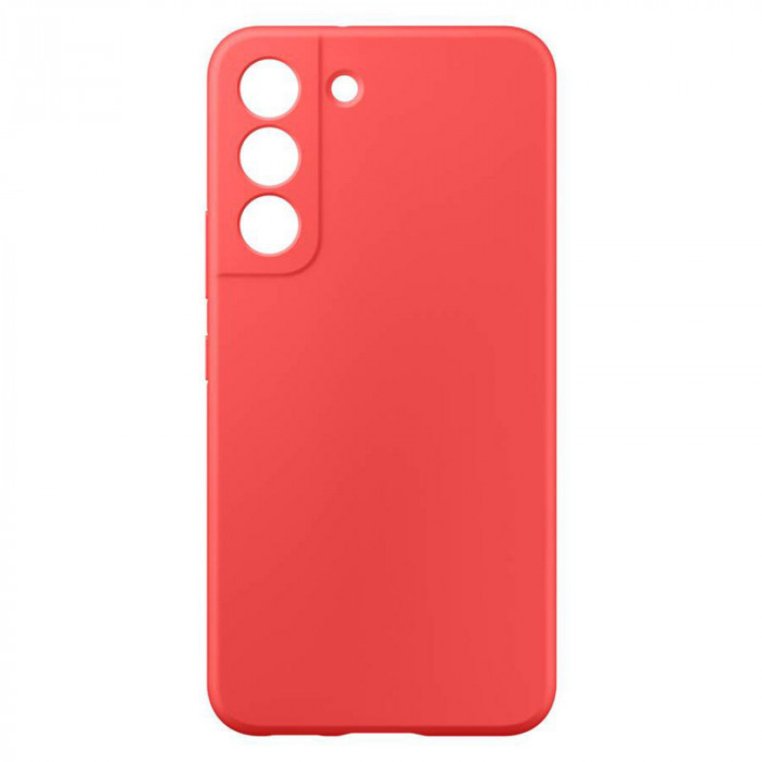 Чехол Silicone Cover для Samsung Galaxy S22 Розовый