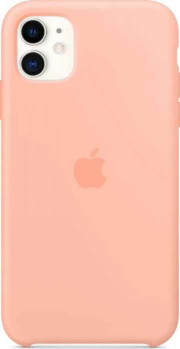 Чехол силиконовый для iPhone 11 Персиковый