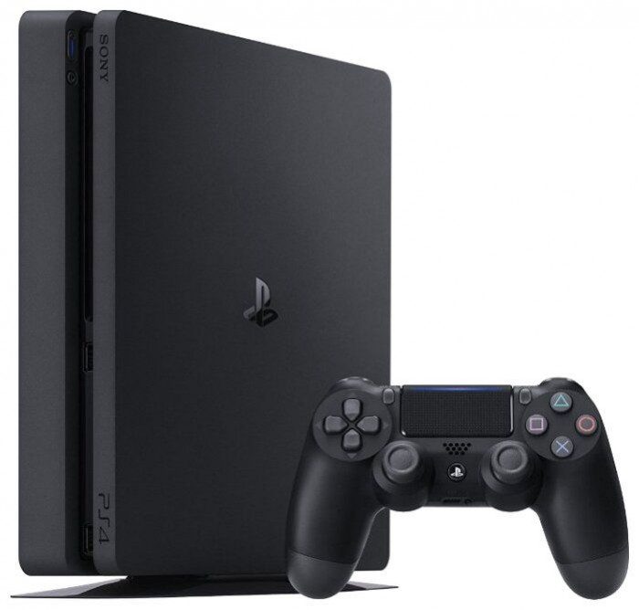 Игровая приставка Sony PlayStation 4 Slim 500 GB Черный