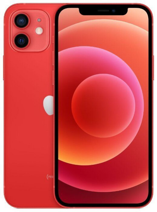 Смартфон Apple iPhone 12 64GB Красный (PRODUCT)RED