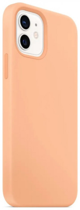 Чехол Silicone Case with Magsafe для iPhone 12/12 Pro Бежевый (Cantaloupe)