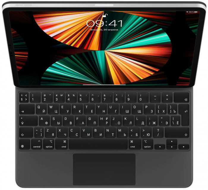 Клавиатура Apple Magic Keyboard для iPad Pro 12,9 (4-го, 5-го и 6-го поколения) Черный (MJQK3)