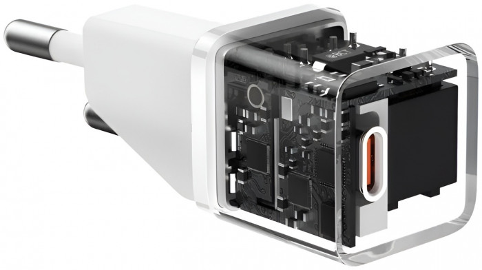 Зарядное устройство Baseus GaN5 Fast Charger(mini) 1C 20W EU (CCGN050102) Белое