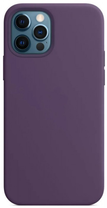Чехол Silicone Case для iPhone 12/12 Pro Фиолетовый (Amethyst)