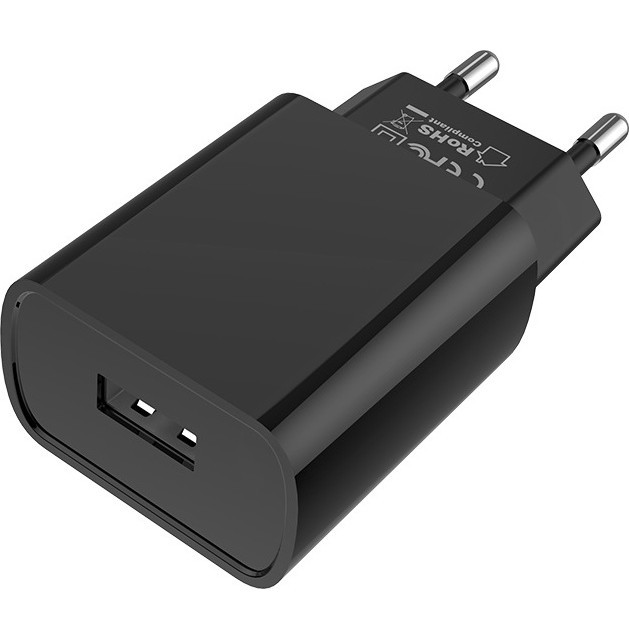 Зарядное устройство Borofone BA20A Sharp USB, 2.1A черный