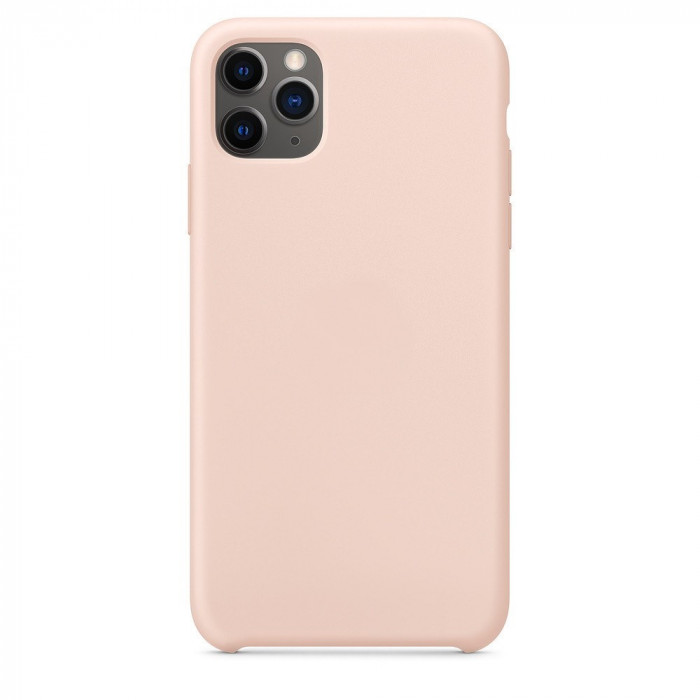 Чехол силиконовый для iPhone 11 Pro Max Песочно-розовый