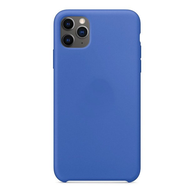 Чехол силиконовый для iPhone 11 Pro Max Синий