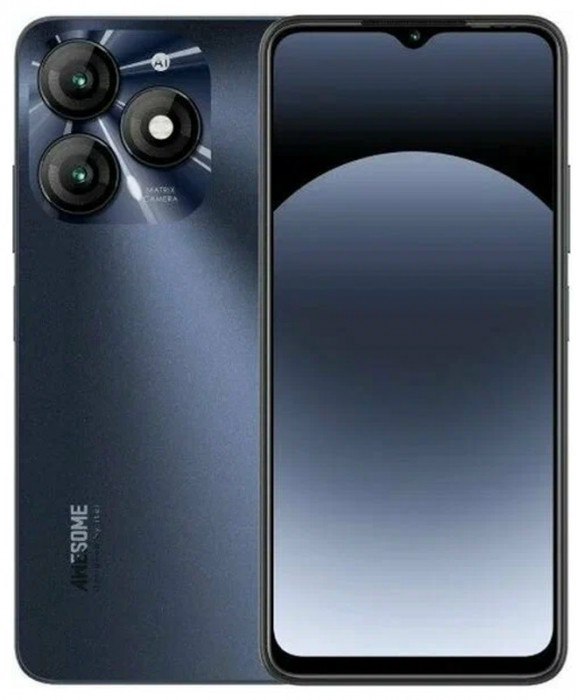 Смартфон Itel A70 4/256GB Чёрный EAC