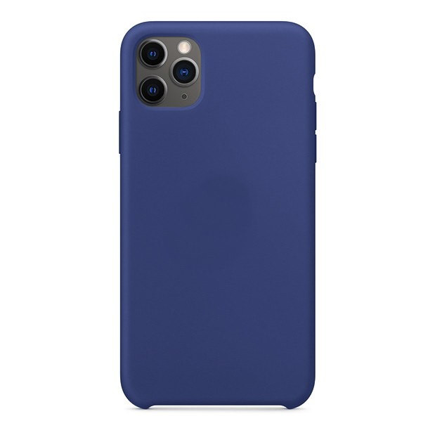 Чехол силиконовый для iPhone 11 Pro Max Темно-синий