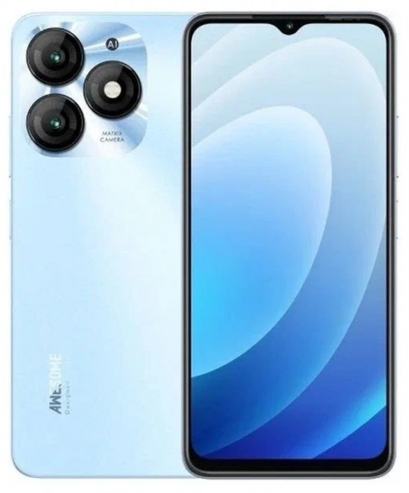 Смартфон Itel A70 4/256GB Синий EAC