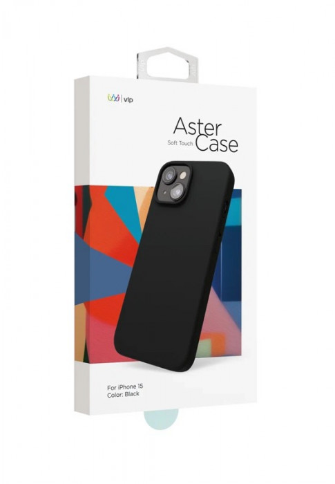 Чехол защитный "vlp" Aster Case для iPhone 15 черный