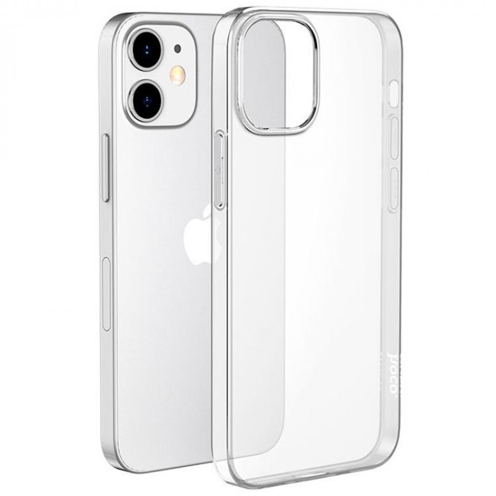 Чехол-накладка силиконовая прозрачная Hoco для iPhone 12 Mini