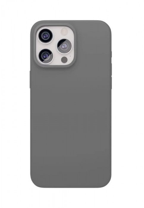 Чехол защитный "vlp" Aster Case с MagSafe для iPhone 15 Pro Max серый
