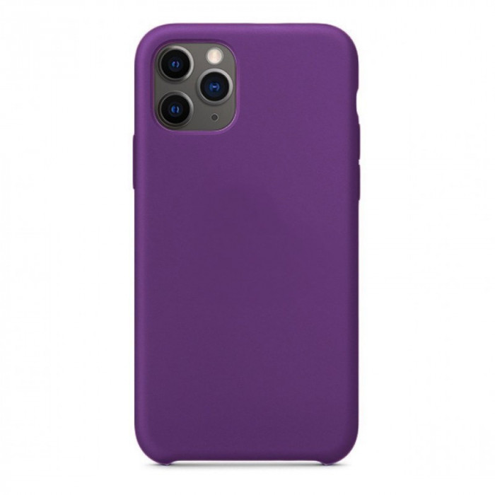 Чехол силиконовый для iPhone 12 Pro Max Фиолетовый