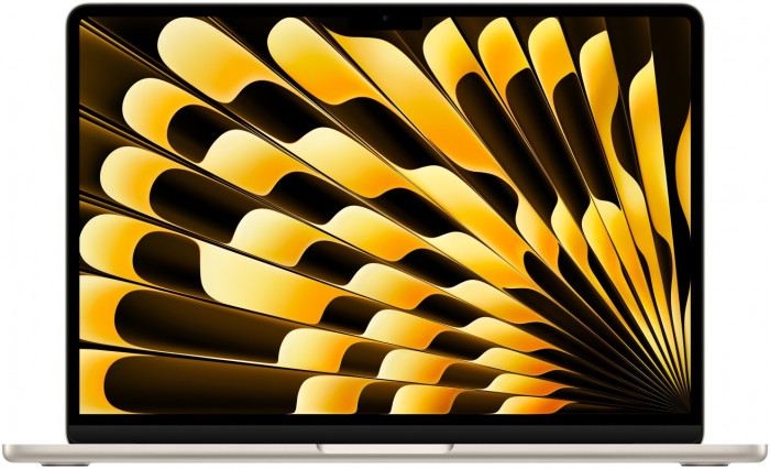 Ноутбук Apple MacBook Air 13 2024 MRXU3 (Apple M3, 8GB/512GB, 10-Core GPU) Золотой (Starlight)