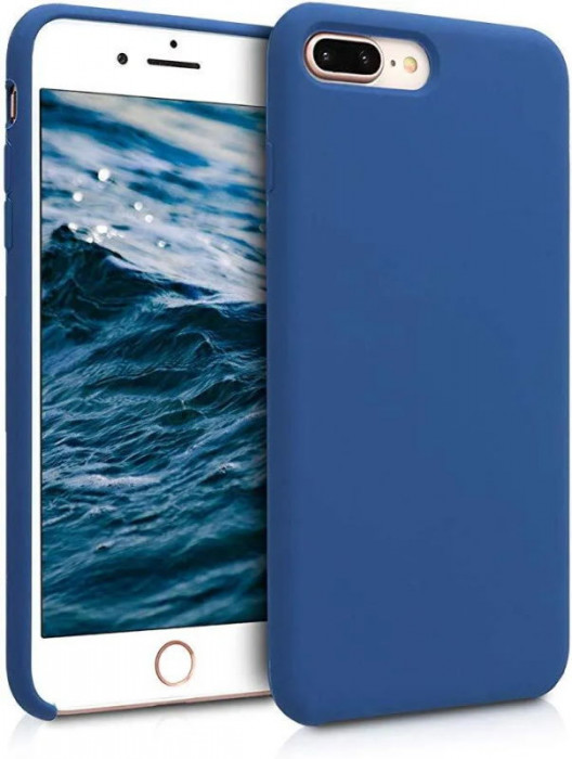 Чехол силиконовый для iPhone 7 Plus Синий
