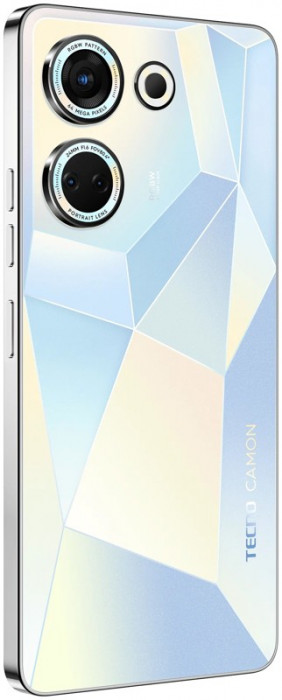 Смартфон Tecno Camon 20 8/256GB Glacier Glow EAC