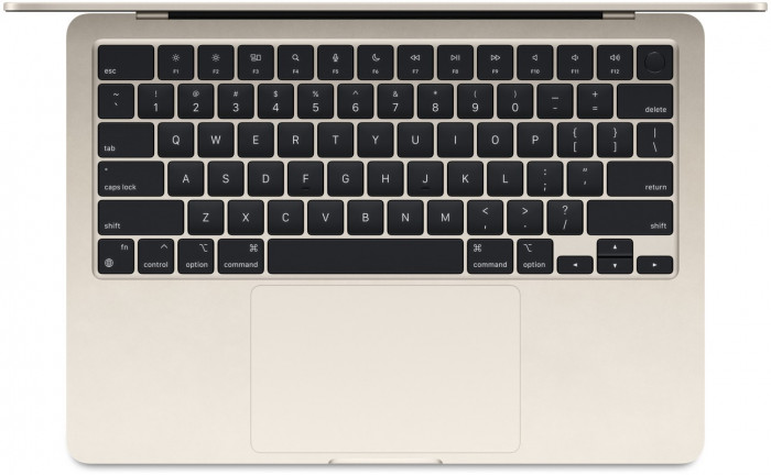 Ноутбук Apple MacBook Air 13 2024 MXCU3 (Apple M3, 16GB/512GB, 10-Core GPU) Золотой (Starlight)