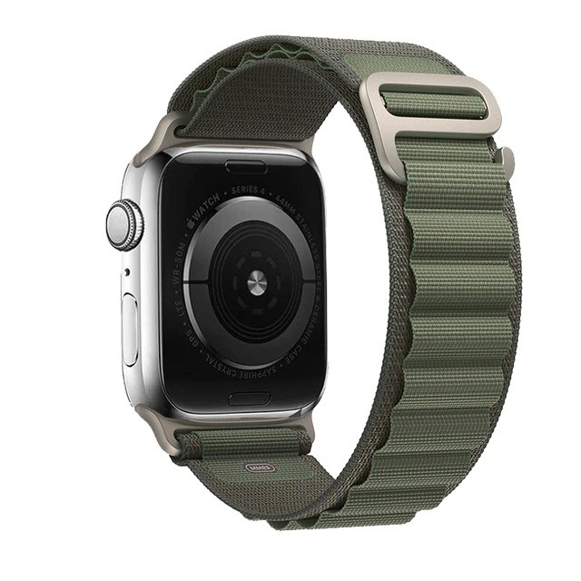 Ремешок для Apple Watch 42/44/45/49mm Alpine Loopback Зеленый