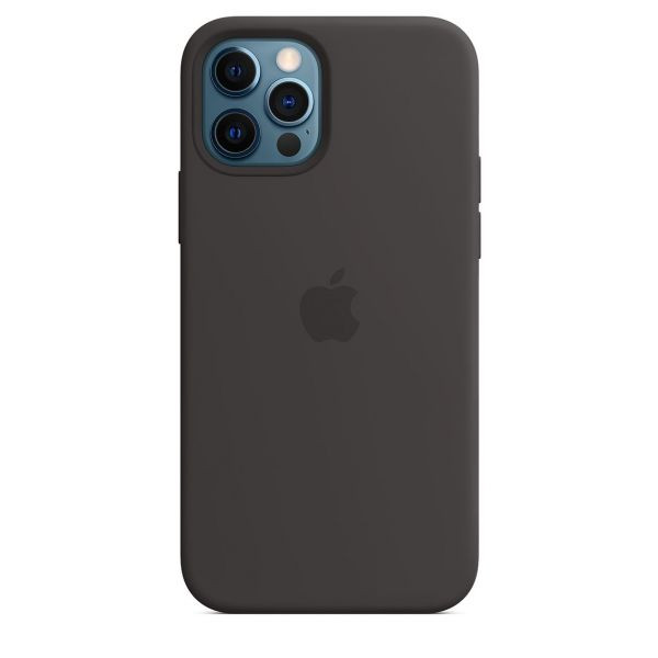 Чехол Silicone Case для iPhone 12 Pro Max Black