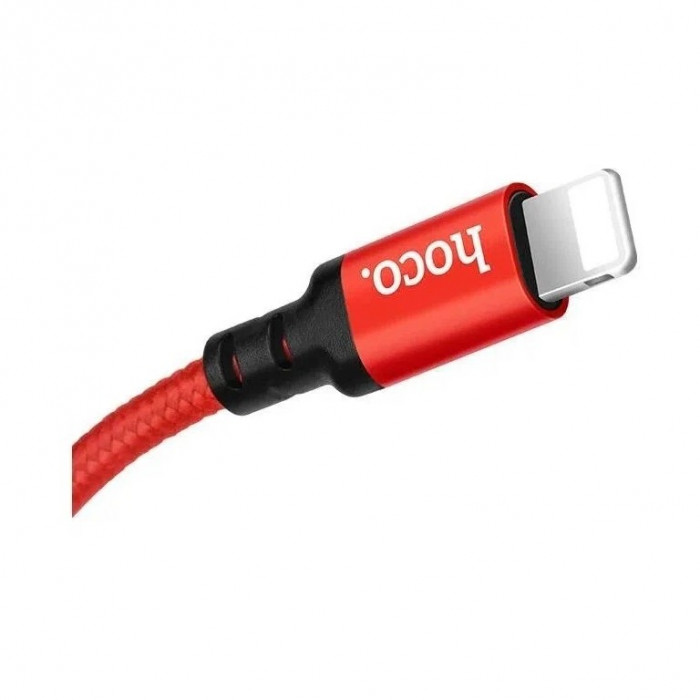 Кабель HOCO X14 USB - Lightning 1 м Красный