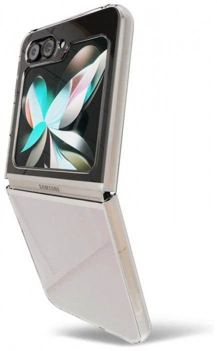 Чехол защитный "vlp" Crystal Case для Samsung Z flip 5 прозрачный