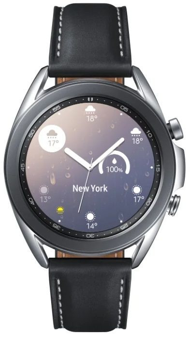 Умные часы Samsung Galaxy Watch3 41 мм Серебристый/черный