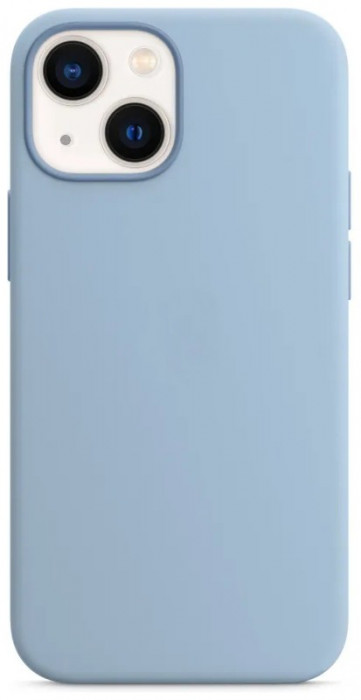 Чехол Silicone Case для iPhone 13 Голубой (Blue Fog)