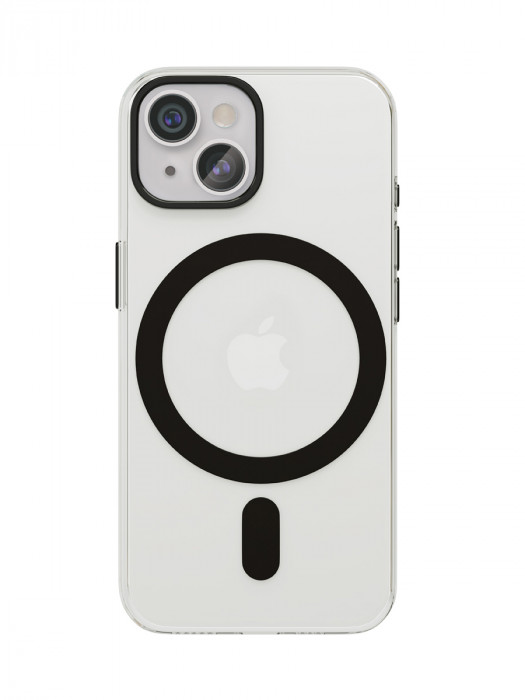 Чехол защитный VLP Diamond Case с MagSafe для iPhone 15 черный