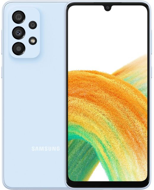 Смартфон Samsung Galaxy A33 5G 6/128GB Голубой (Light Blue)