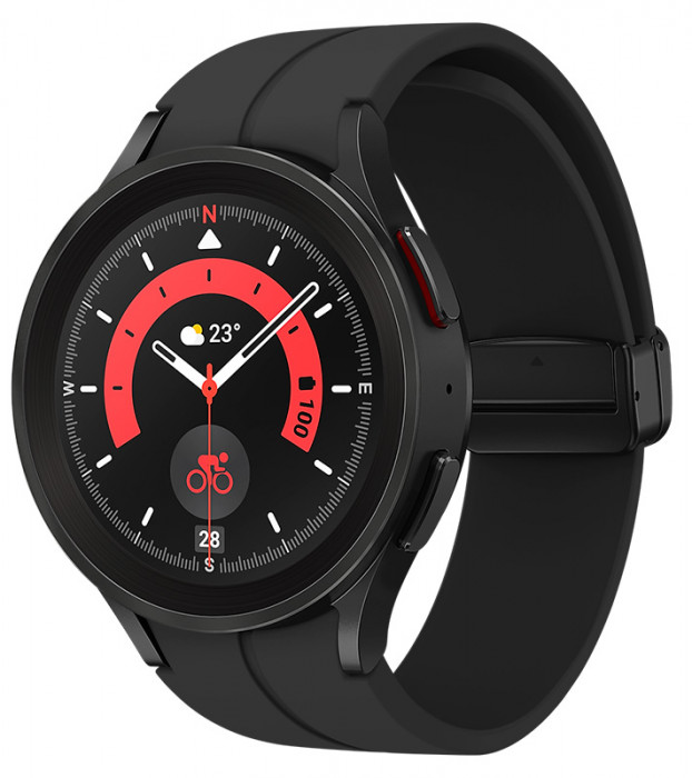 Умные часы Samsung Galaxy Watch5 Pro 45 mm Черный титан
