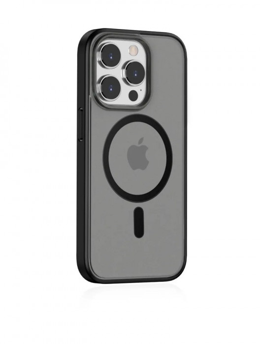 Чехол-накладка Gurdini Shockproof Case with Magsafe для iPhone 14 Pro Max Черный (Black)