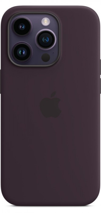 Чехол Silicone Case MagSafe для iPhone 14 Pro Elderberry