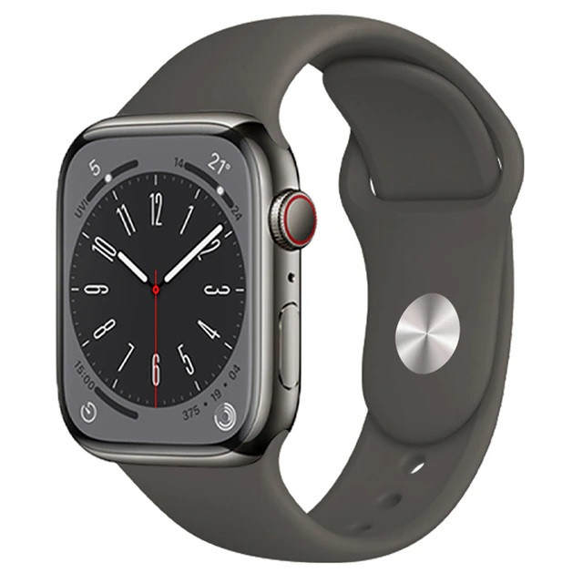 Ремешок для Apple Watch 42/44/45/49mm Sport Band Серый