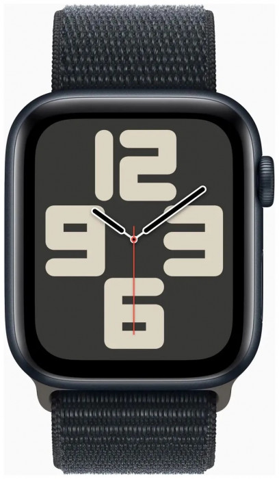 Умные часы Apple Watch SE 2023 40mm Aluminum Case with Sport Loop Тёмная ночь