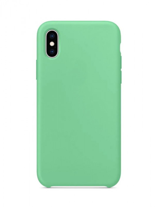 Чехол силиконовый Silicone Case для iPhone XS Max Неоновый