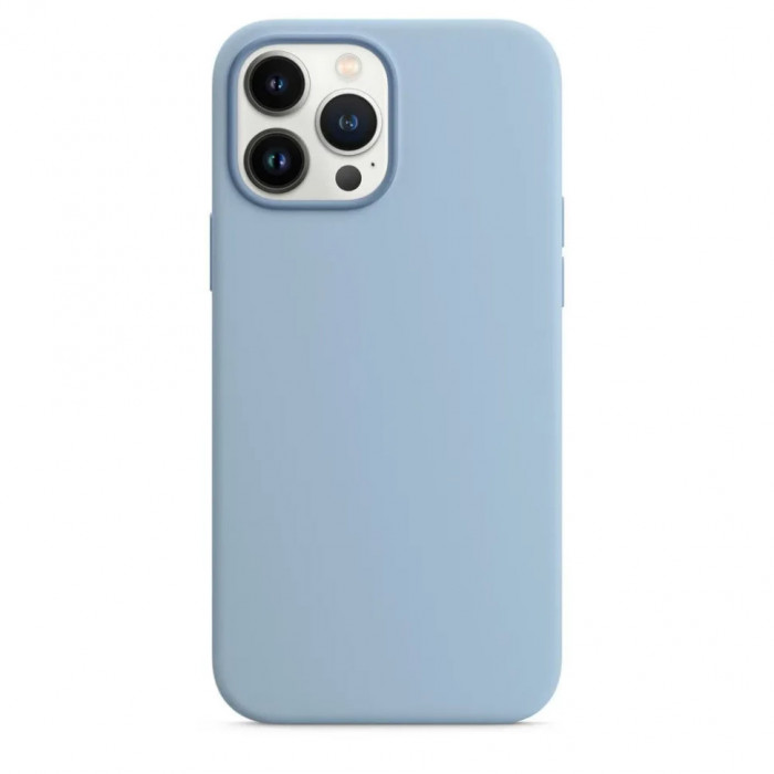 Чехол Silicone Case для iPhone 13 Pro Голубой