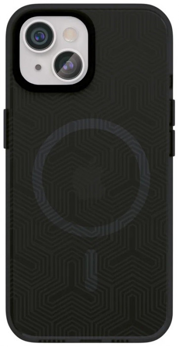 Чехол защитный "vlp" Armor Case с MagSafe для iPhone 15 черный